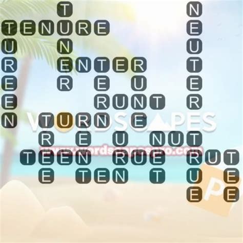 Wordscapes Level 1264, Aqua 16 Answers .